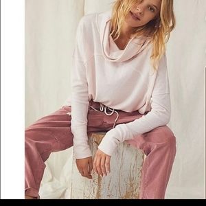 NWT Free People We The Free Cowl Neck Top